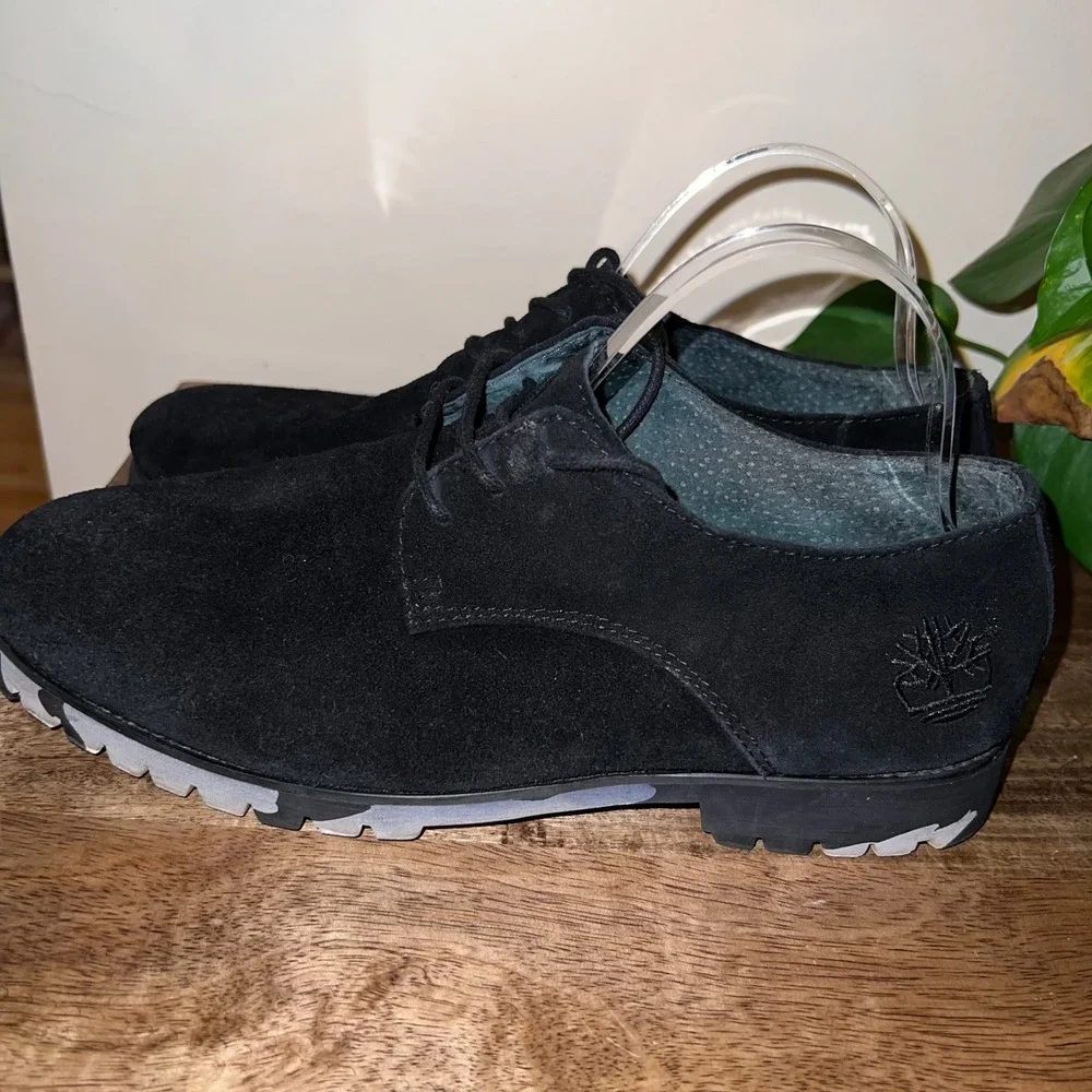 Timberland‎ Mens 42/9 Black Suede Chukka Boots Lug Sole Size 9